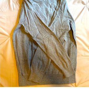J. Crew Gray Crewneck Sweater
